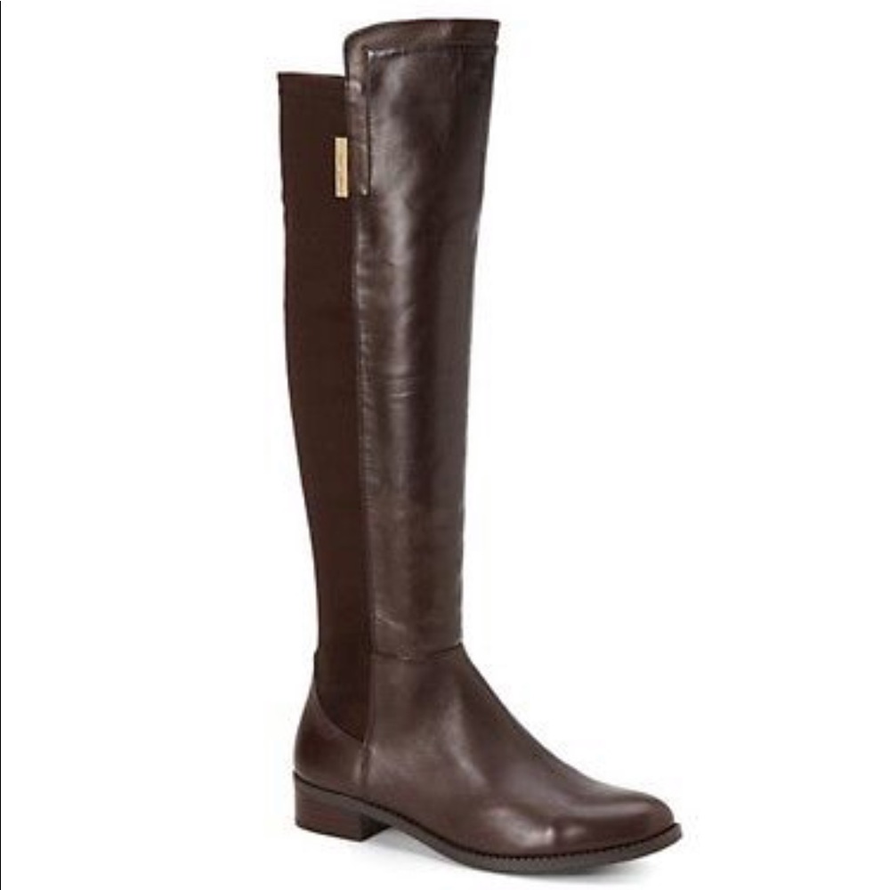 Vince Camuto Kellisi Brown OTK riding boot- Sz 8